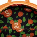 LFWDBK2562 Disney Loungefly Mini Backpack Glow Face Minnie Pumpkin