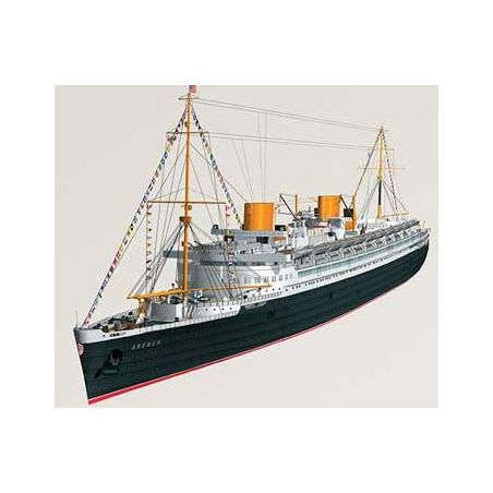 Ocean Liner "Bremen" IV Cardboard modelkit