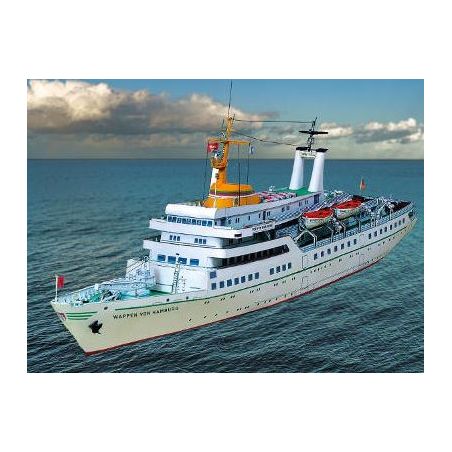 Ferry boat "Wappen von Hamburg" Cardboard modelkit