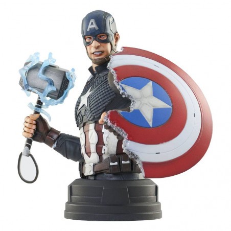 Avengers: Endgame Bust 1/6 Captain America 15cm 