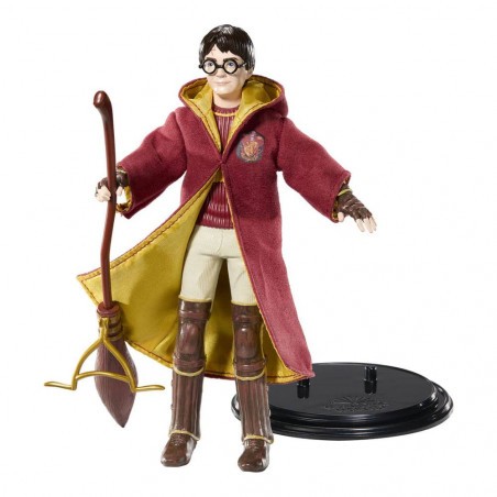 Harry Potter Flexible Figure Bendyfigs Harry Potter Quidditch 19 cm Figurine