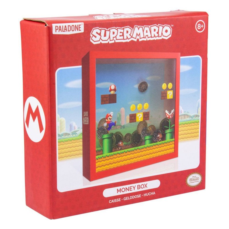 Super Mario Piggy Bank Arcade Paladone Products