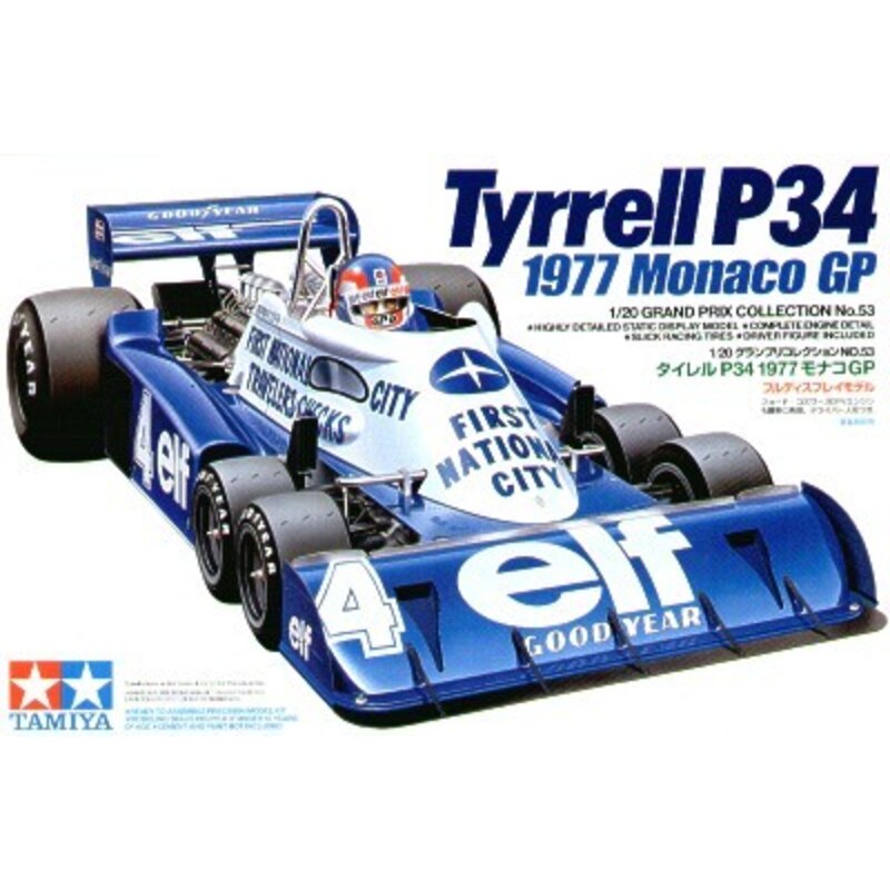 Tyrell P34 1977 Monaco GP Model car kit