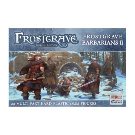 Frostgrave Barbarians II Add-on and figurine sets for figurine games