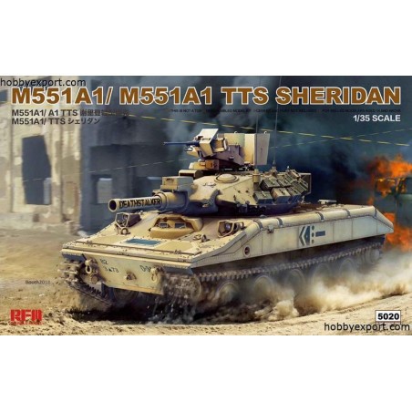 M551A1M551A1 TTS SHERIDAN Model kit