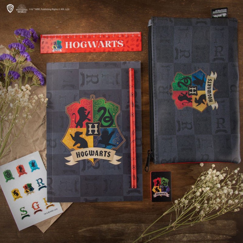 Harry Potter stationery set 7 pieces Hogwarts Fantasy Stationery