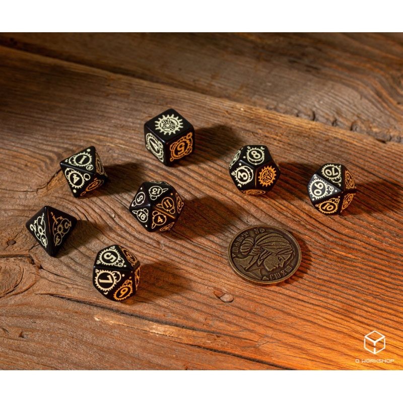 The Witcher dice pack Ciri The Zireael (7) Dices
