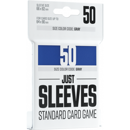 GG: 50 Just Sleeves - Standard Card Game Blue 