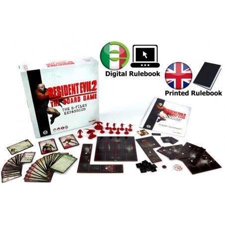 RESIDENT EVIL 2 - B-FILES EXPANSION Board game and accessory