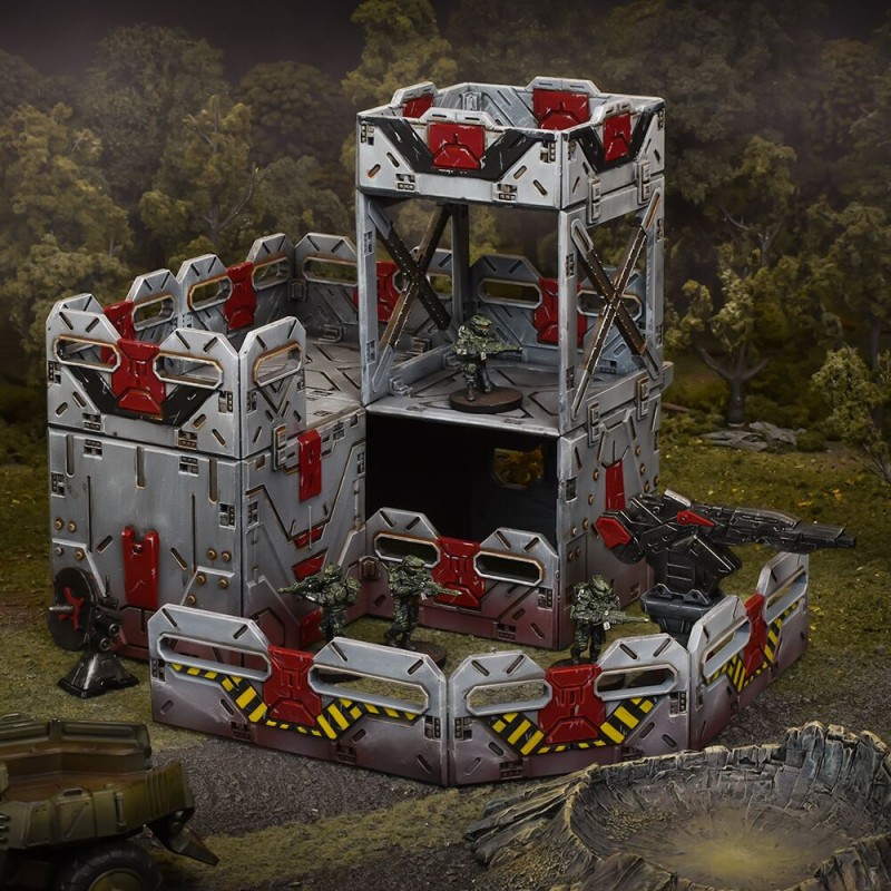 TERRAIN CRATE MILITARY CHECKPOINT Role playing game