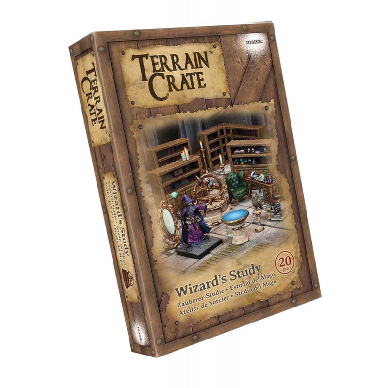 TERRAIN CRATE - WIZARDS STUDY Role playing game