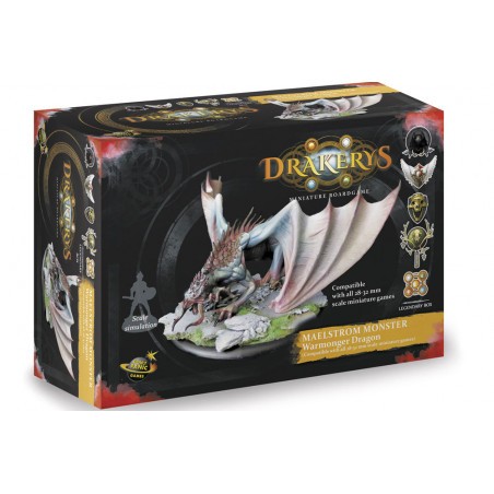 DRAKERYS MAELSTROM CREATURE DRAGON Board game and accessory