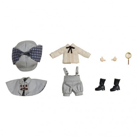 Figure Accessories Nendoroid Doll Outfit Set Detective - Boy (Gray) 
