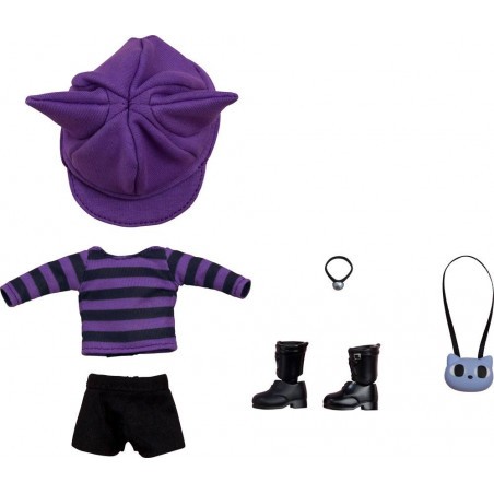 Figure Accessories Nendoroid Doll Outfit Set: Cat-Themed Outfit (Purple) 