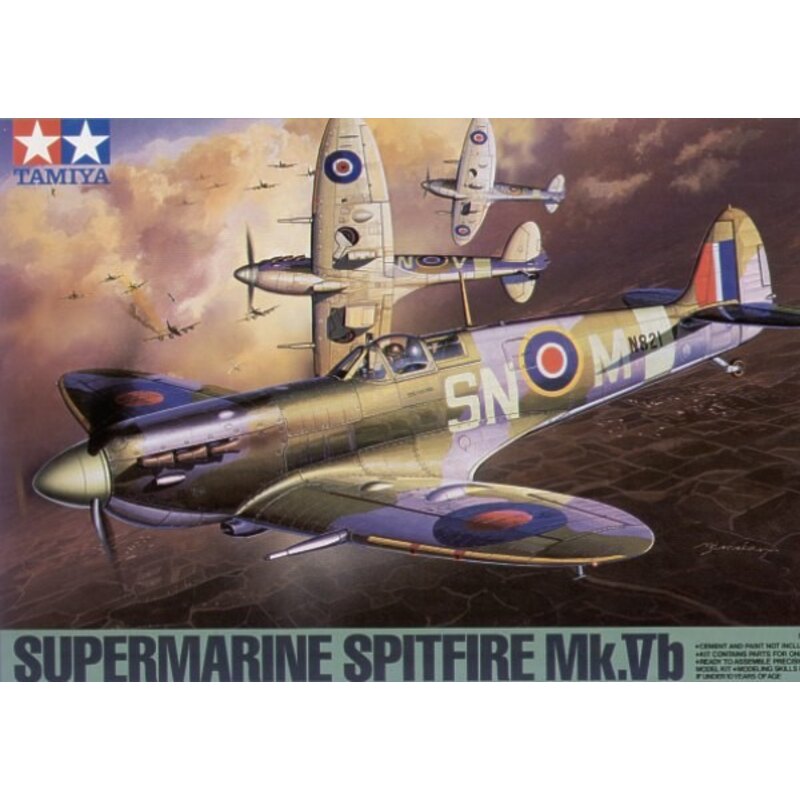 Supermarine Spitfire Mk.Vb Airplane model kit