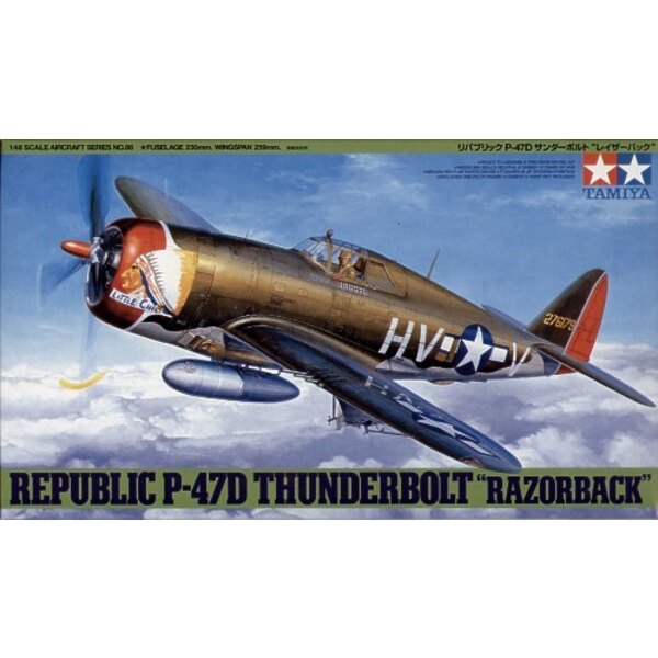 Republic P-47D Thunderbolt Razorback Model kit