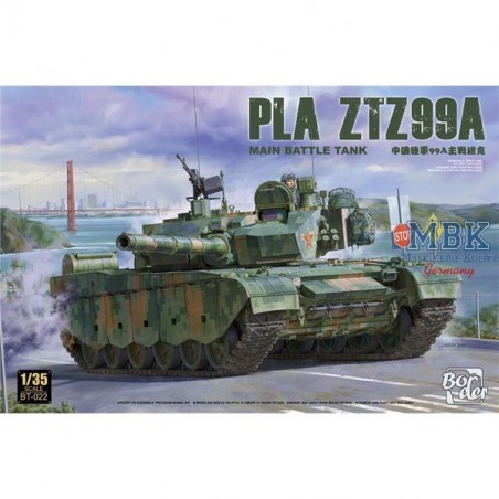 PLA ZTZ99A Main Battle Tank Model kit
