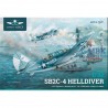 SB2C-4 Helldiver landing flaps 1/32 Model kit
