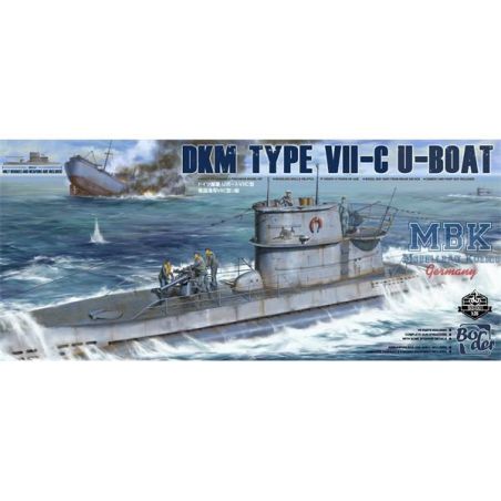 DKM Typ VIIC U-Boat Model kit