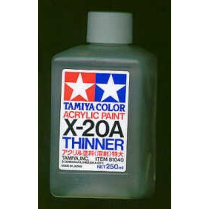 Tamiya Acrylic Thinners 250ml with 1001hobbies (#040 40)