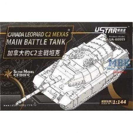 Canada Leopard C2 MEXAS Main Battle Tank 1:144 Model kit