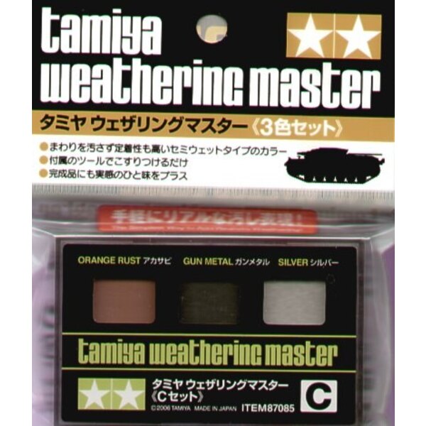 Tamiya aging products Weathering Master Set with 1001hobbies (#085 85)