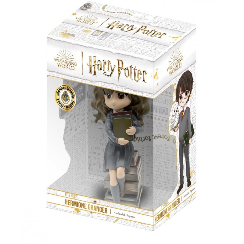 HP HERMIONE ON PILE OF SPELL BOOKS FIGUR Figurines