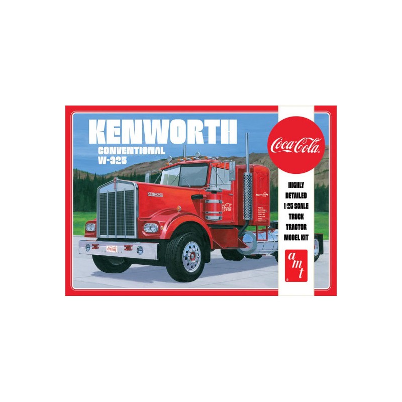 Plastic model truck Kenworth W-925 "Coca Cola" 1:25 Model kit