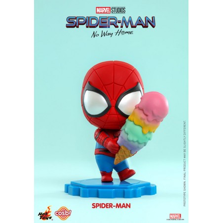 Spider-Man: No Way Home Cosbi Spider-Man (Ice Cream) 8 cm Figurine