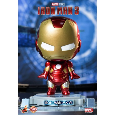 Iron Man 3 Cosby Iron Man Mark 7 8 cm Figurine