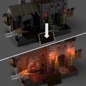 The Witcher 3: Wild Hunt building set Mega Construx Black Series Geralt's Gryphon Hunt Scale model