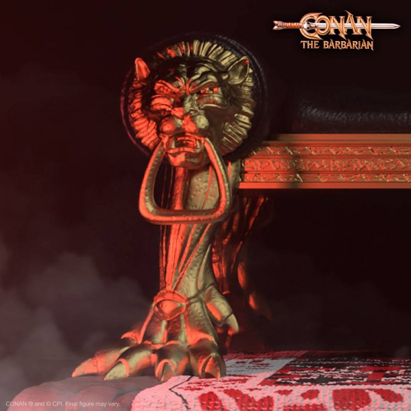 Conan the Barbarian Ultimates Throne Of Aquilonia figure accessories