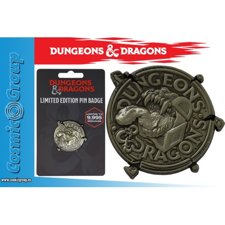 DUNGEONS&DRAGONS LTD.ED. PREM. PIN BADGE 