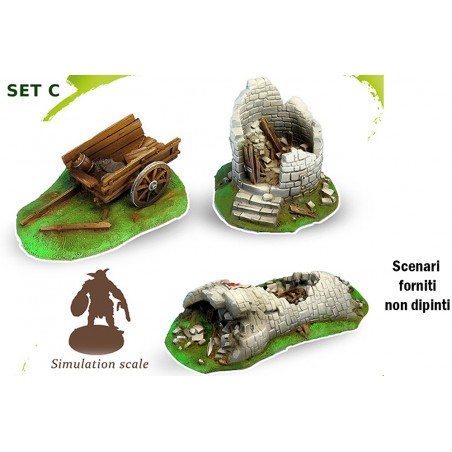 DRAKERYS SCENARIES SET C Board game and accessory