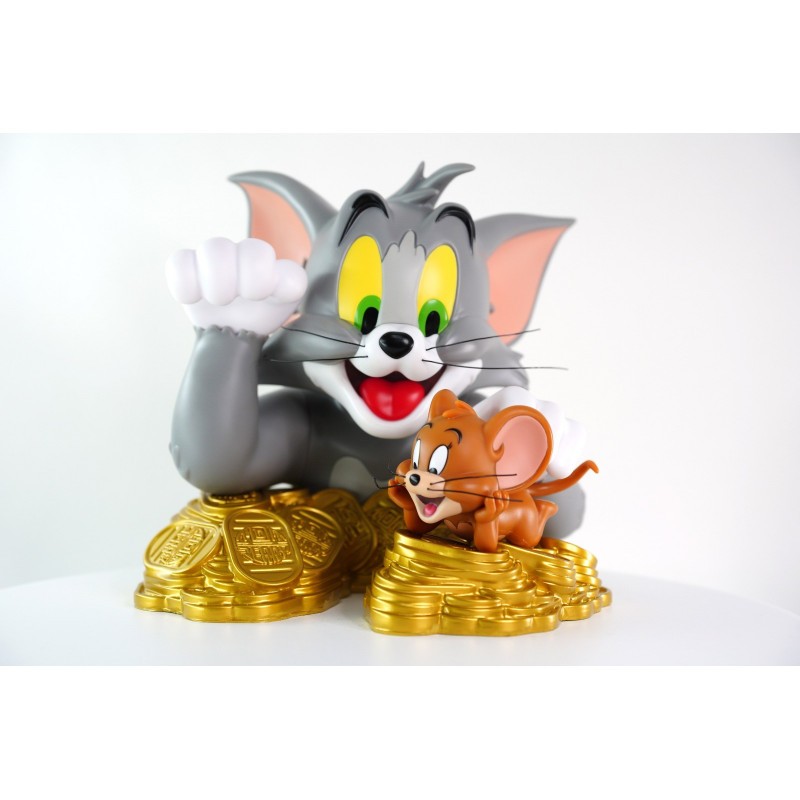 Tom and Jerry: Maneki-Neko Classic Version Vinyl Bust 