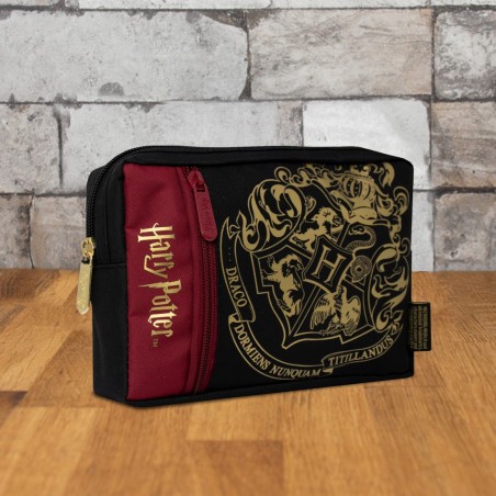 Harry Potter: Hogwarts Crest Customise Multi Pocket Pencil Case