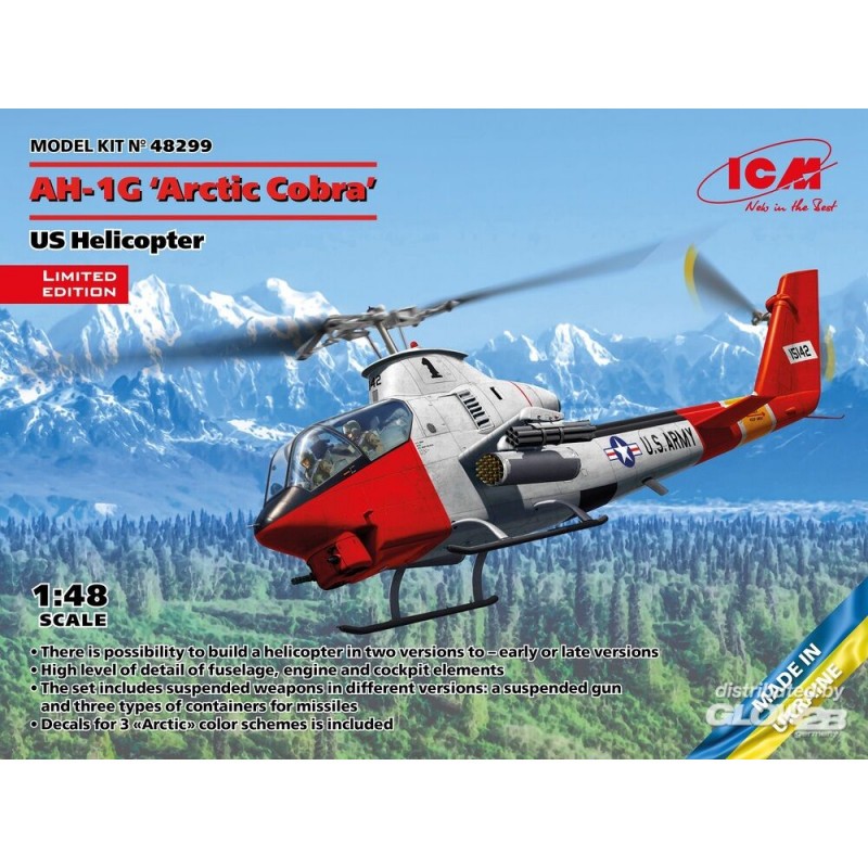 AH-1G 'Arctic Cobra', US Helicopter Helicopter model kit