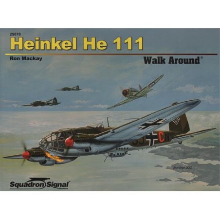 Book Heinkel He-111 Walk Around Series (HARD cover) 