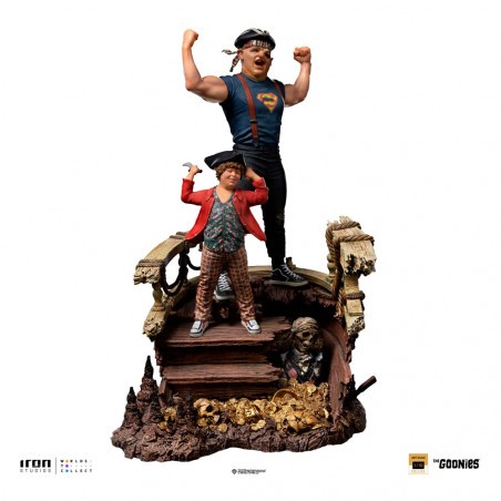 The Goonies Deluxe Art Scale 1/10 Sloth and Chunk 30cm Figurine