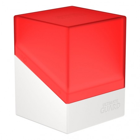 Ultimate Guard Boulder Deck Case 100+ SYNERGY Red/White 