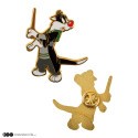Looney Tunes pack 2 pins Tweety & Sylvester at Hogwarts