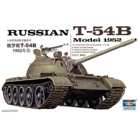 Russian T-54B model 1952 Model kit