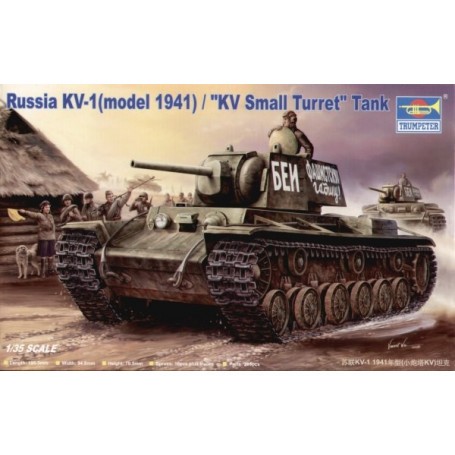 KV-1 Model 1941 Small Turret Model kit