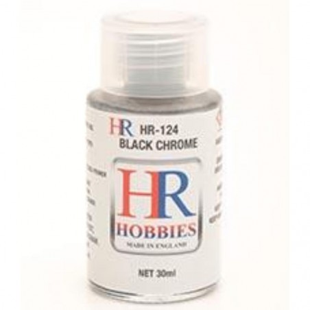 Alclad II/HR Hobbies: Black Chrome 30ml Model color