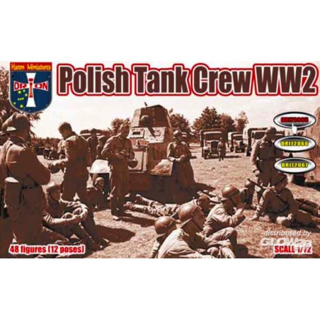 Polish Tank Crew WW2 Figures
