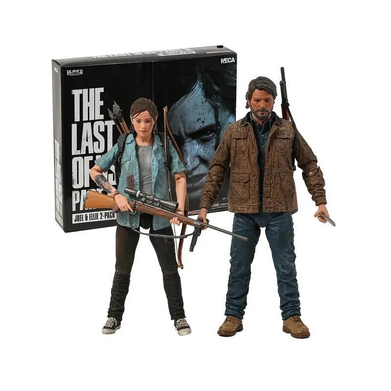 The Last of Us Part II pack 2 Ultimate Joel and Ellie 18 cm figures Action figure