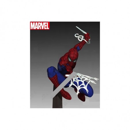 Spider-Man Across the Spider-Verse Figure Spider-Man Luminasta Ver. Figurine