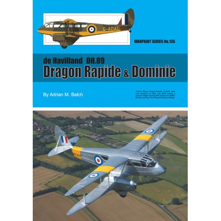 Book de Havilland DH.89 Dragon Rapide & Dominie By Adrian M Balch 