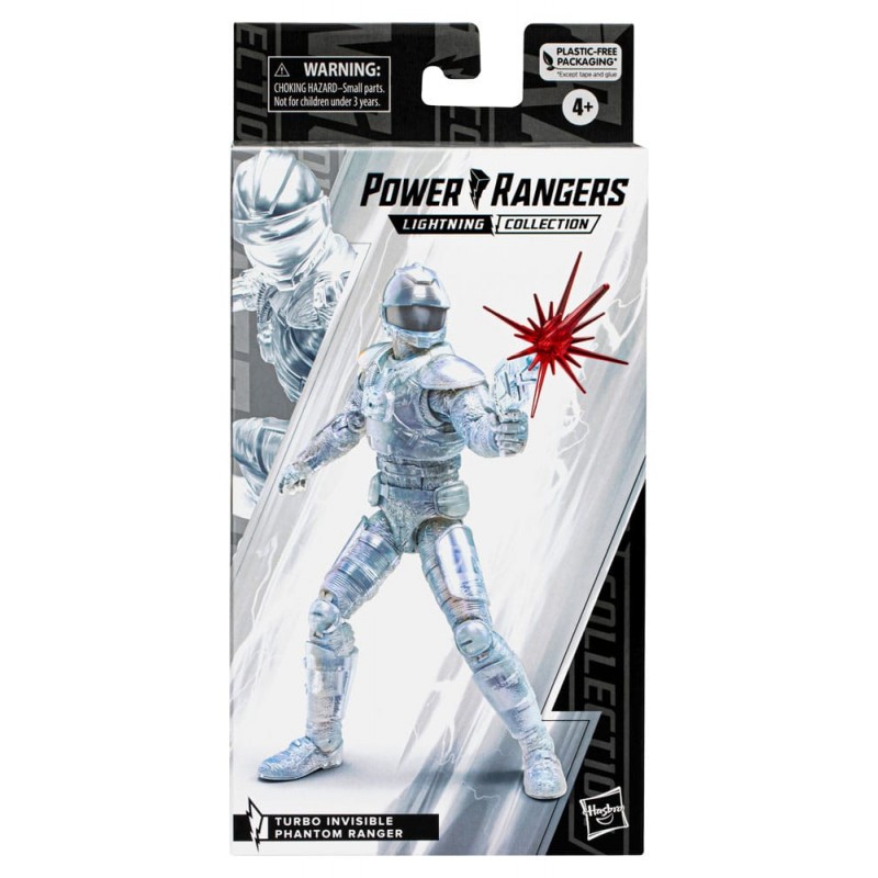 Power Rangers Lightning Collection Turbo Invisible Phantom Ranger 15cm