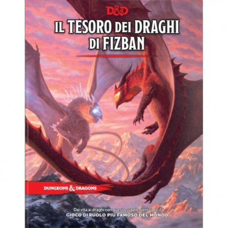 Dungeons & Dragons RPG Il tesoro dei draghi di Fizban *ITALIAN* Board game and accessory
